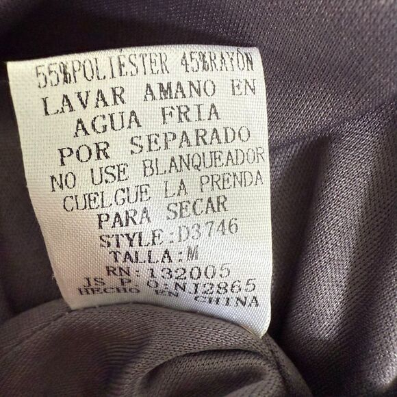 Entro Dress Womens Purple Flowy Boho Peasant Size M - Picture 8 of 10